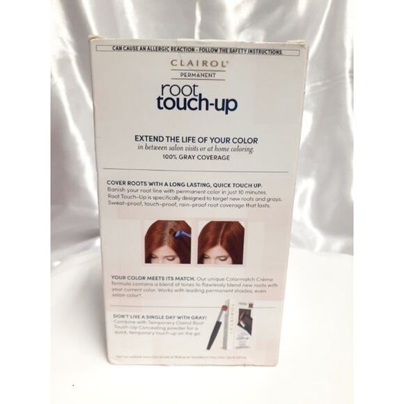 BUNDLE ONLY Clairol Root Touch Up Permanent Hair Color Kit 4R Dark Auburn Red - Picture 3 of 6